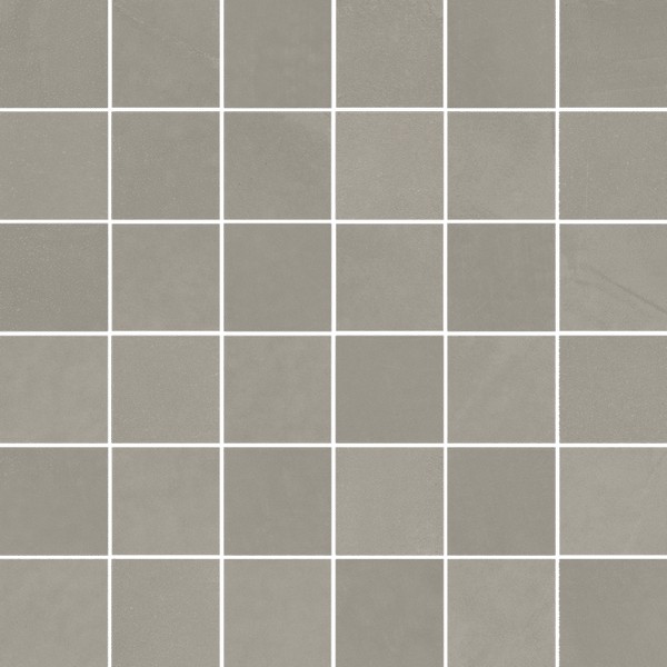Мозаика Italon Continuum Iron Mosaico 610110001021, цвет серый, поверхность матовая, квадрат, 300x300