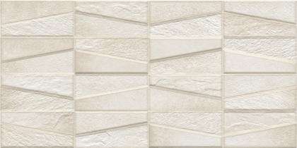 Декоративные элементы Ibero Materika Tektonia White, цвет белый, поверхность матовая, квадрат, 316x635