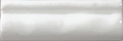 Бордюры Cevica Moldura Ant N24 Blanco, цвет белый, поверхность глянцевая, прямоугольник, 50x150