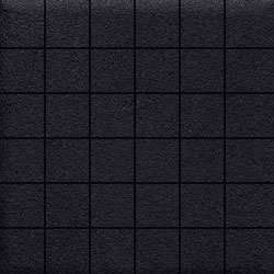 Мозаика Ce.Si Full Body Carbonio Su Rete 5x5, цвет чёрный, поверхность матовая, квадрат, 300x300