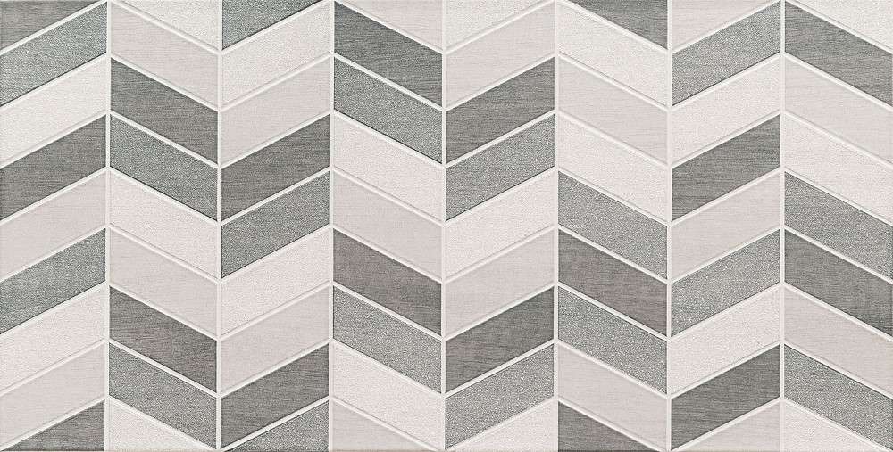 Декоративные элементы Tubadzin Malena Dekor, цвет серый, поверхность глянцевая, прямоугольник, 308x608