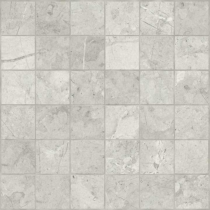 Мозаика Novabell Mosaico London Grey Silk. IMP 115N, цвет серый, поверхность матовая, квадрат, 300x300