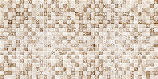 Керамическая плитка Декоративные элементы Cube Ceramica Samarkand Decor 2, цвет коричневый, поверхность матовая, прямоугольник, 250x500