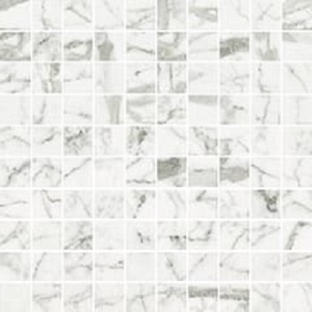 Мозаика Cerim Antique Ghost Marble 01 Mos Luc 754820, цвет белый, поверхность лаппатированная, квадрат, 300x300