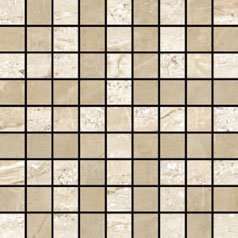 Мозаика Gaya Fores Mosaico Daino Natural, цвет бежевый, поверхность глянцевая, квадрат, 297x297