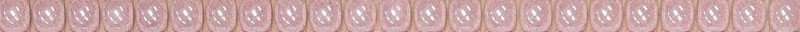 Бордюры Керамин Бисер 1, цвет розовый, поверхность глянцевая, прямоугольник, 246x9