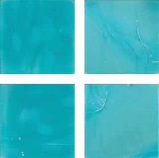 Мозаика Irida Nuance 15.S65(2), цвет бирюзовый, поверхность глянцевая, квадрат, 327x327