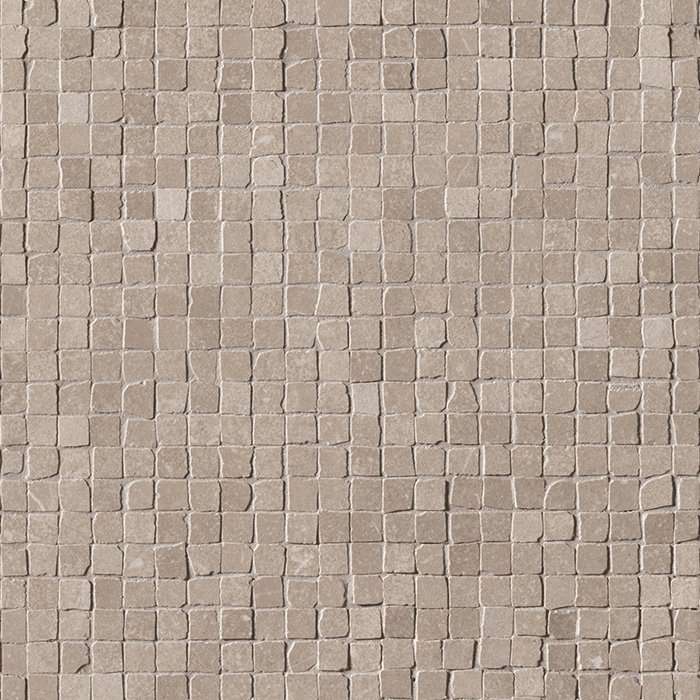 Мозаика Fap Maku Nut Gres Micromosaico Matt fMKL, цвет коричневый, поверхность матовая, квадрат, 300x300