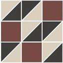 Керамогранит Topcer Newcastle, цвет разноцветный, поверхность матовая, квадрат, 300x300
