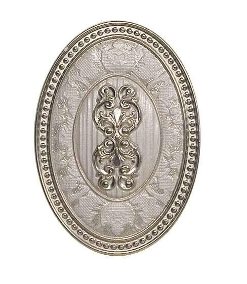 Вставки El Molino Allure Medallon Maribor Oro, цвет бежевый, поверхность матовая, круг и овал, 100x140