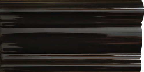 Бордюры Self Style Victorian Imperial Black cvi-044, цвет чёрный, поверхность глянцевая, прямоугольник, 75x150