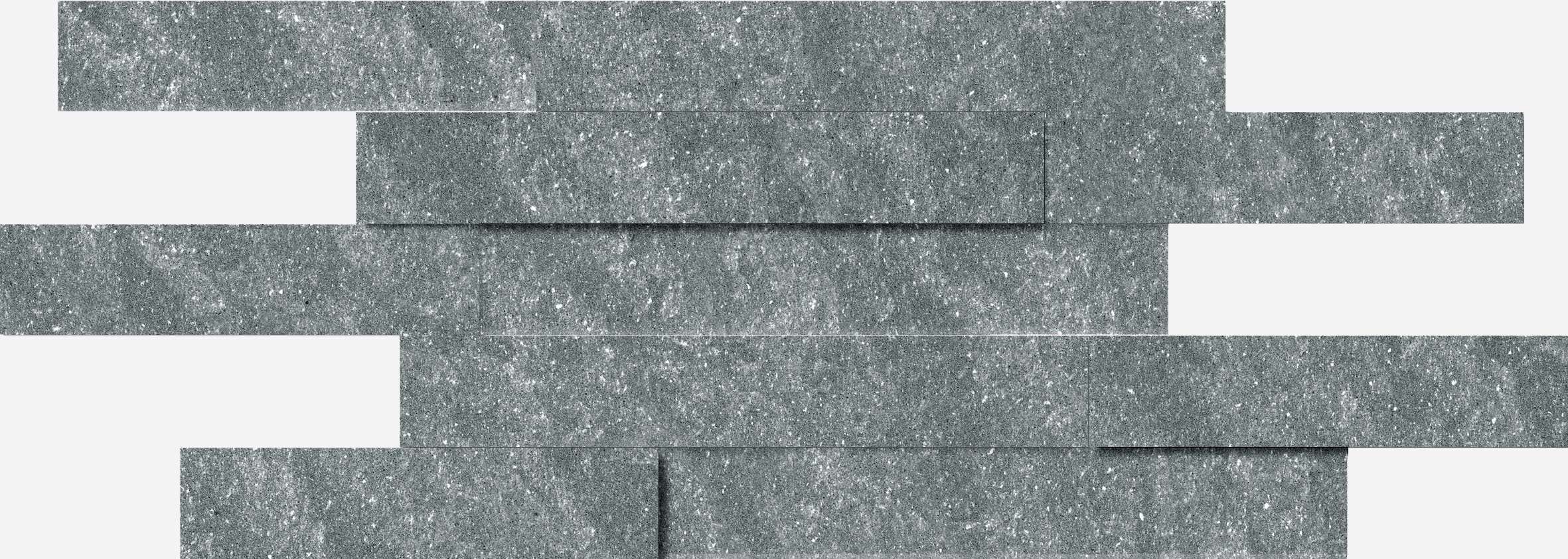 Декоративные элементы Italon Genesis Silver Brick 3D 620110000089, цвет серый, поверхность матовая 3d (объёмная), под кирпич, 280x780