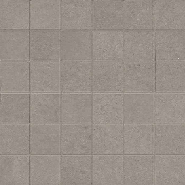 Мозаика ABK Docks Nosaico Quadretti Grey DKR09151, цвет серый, поверхность матовая, квадрат, 300x300