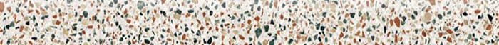 Бордюры ABK Blend Dots Battiscopa Multiwhite PF60006970, цвет бежевый, поверхность матовая, прямоугольник, 55x600