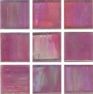 Мозаика Irida Space И20.189(8), цвет сиреневый, поверхность глянцевая, квадрат, 327x327