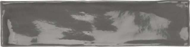 Керамическая плитка Harmony Argila Poitiers Smoke/30 16186, цвет серый, поверхность глянцевая, под кирпич, 75x300