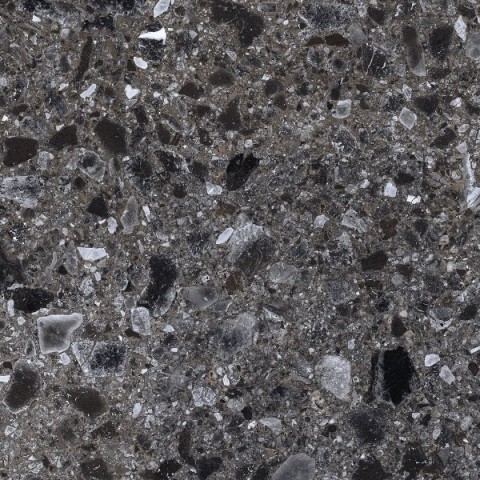 Керамогранит Kerranova Terrazzo K-333/MR, цвет серый, поверхность матовая, квадрат, 600x600