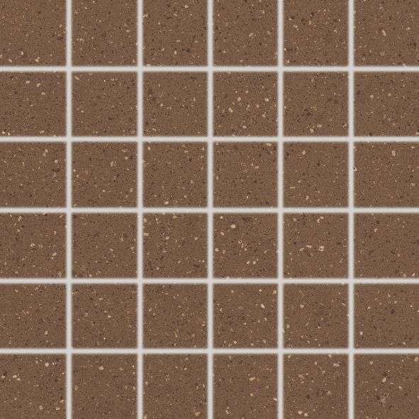 Мозаика Rako Compila Brown-Red DDM05869, цвет коричневый, поверхность матовая, квадрат, 300x300