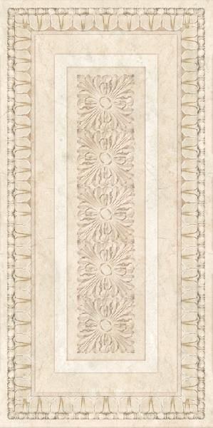 Декоративные элементы Europa Ceramica Crema Marfil Rialto Decor, цвет бежевый, поверхность глянцевая, прямоугольник, 300x600