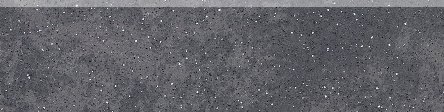 Бордюры Stroeher Roccia 845 Nero Плинтус 8108, цвет чёрный, поверхность матовая, прямоугольник, 73x294