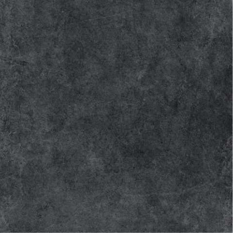 Керамогранит Cinca Dolmen Black 8445, цвет чёрный, поверхность матовая, квадрат, 608x608