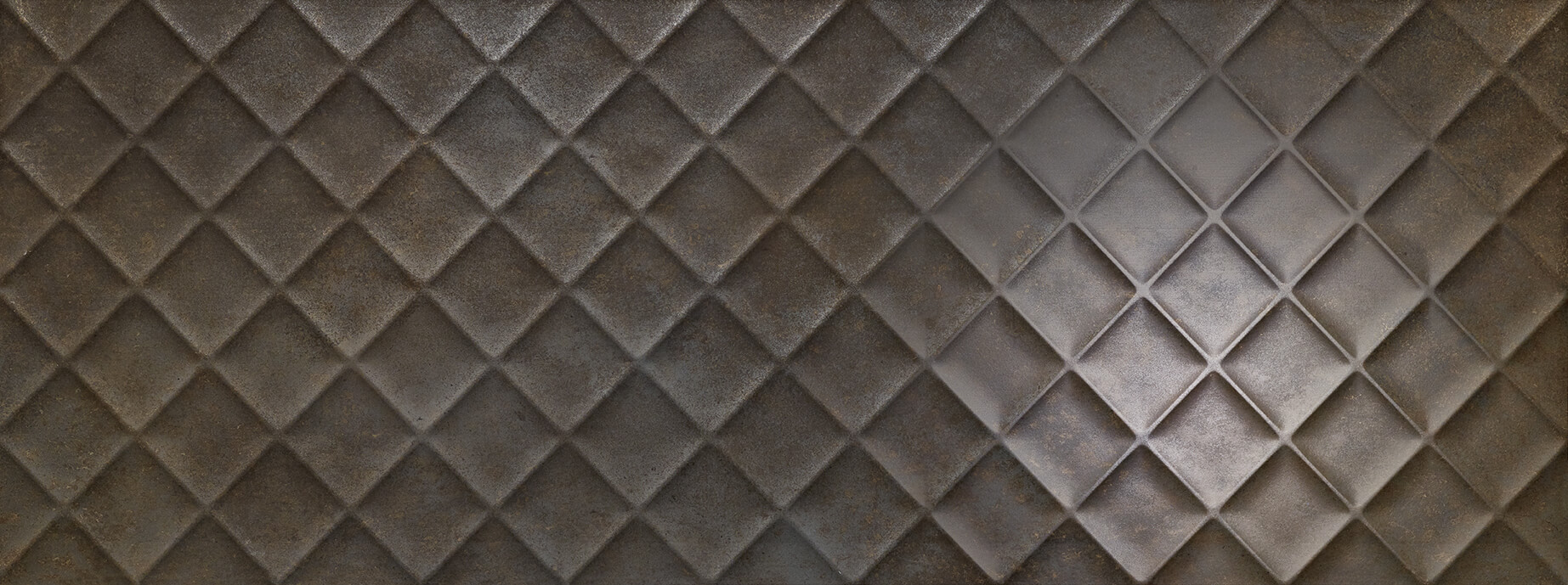 Керамическая плитка Love Tiles Metallic Chess Carbon Ret, цвет серый, поверхность матовая, прямоугольник, 450x1200