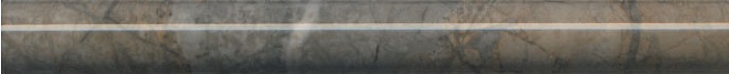 Бордюры Kerama Marazzi Театро Бордюр Коричневый Обрезной SPB007R, цвет коричневый, поверхность глянцевая, квадрат, 25x250