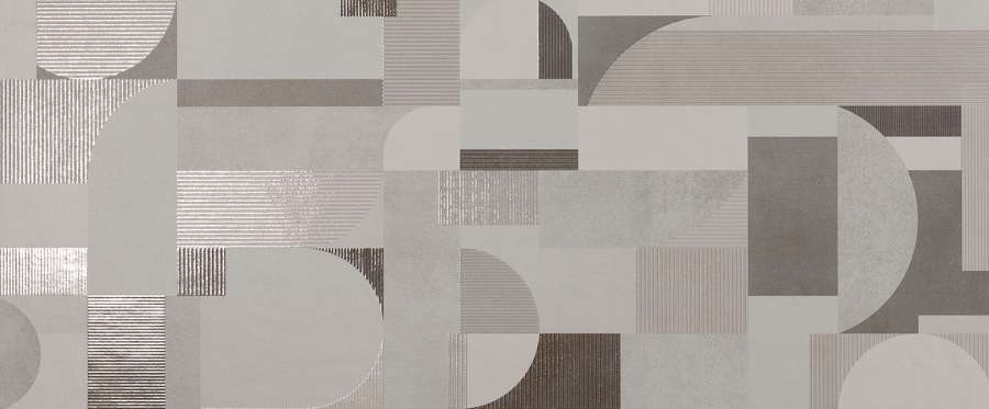 Декоративные элементы Fap Milano Mood Texture Archi fQDE, цвет серый, поверхность матовая, прямоугольник, 500x1200