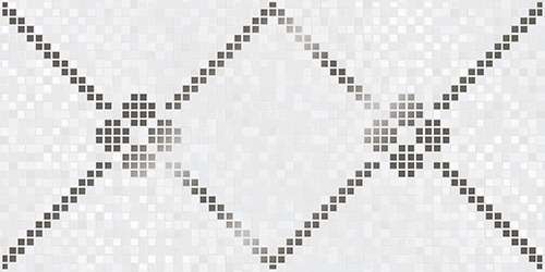 Декоративные элементы Керлайф Pixel Decor Blanco, цвет белый, поверхность глянцевая, прямоугольник, 315x630