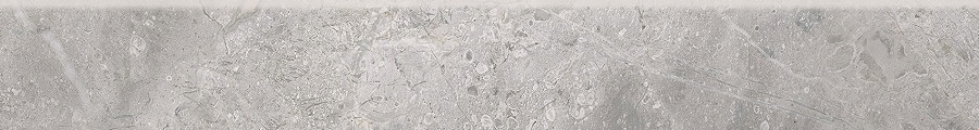 Бордюры Cerrad Masterstone Silver Baseboard Poler, цвет серый, поверхность полированная, прямоугольник, 80x597