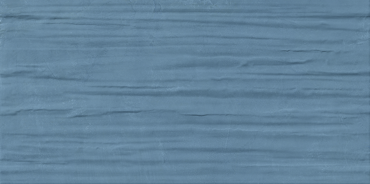 Декоративные элементы Emilceramica (Acif) Totalook Dolcelinea Blu Avio Nat EHJN, цвет синий, поверхность натуральная 3d (объёмная), прямоугольник, 300x600