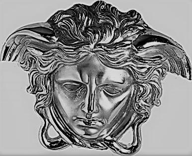 Вставки Versace Emote Medusa Acciaio 262773, цвет металлик, поверхность полированная, , 38x48