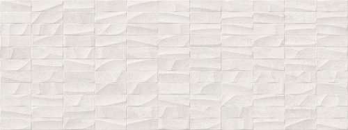 Декоративные элементы Porcelanosa Nantes Mosaico Caliza 100239861, цвет белый, поверхность рельефная, прямоугольник, 450x1200