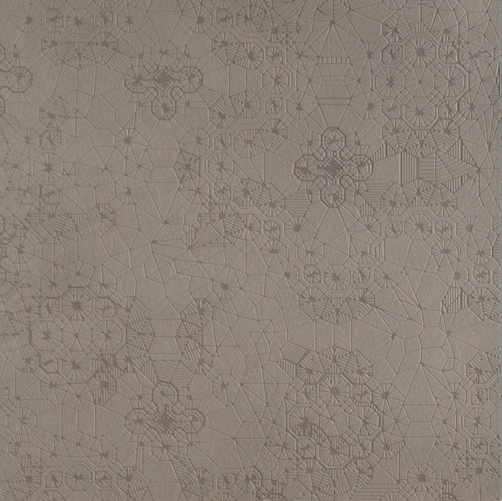 Керамогранит Mutina Dechirer Net Cenere PUDE04, цвет коричневый, поверхность матовая, квадрат, 1200x1200