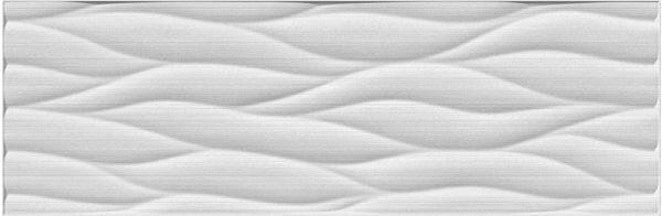 Керамическая плитка Polcolorit Sm-Parisien Bianco Str, цвет белый, поверхность глянцевая, прямоугольник, 244x744