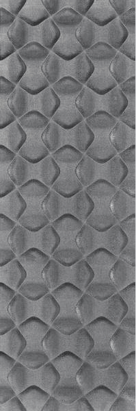 Керамическая плитка Settecento Decoro Dunes Grigio Perla, цвет серый, поверхность глянцевая, квадрат, 319x963