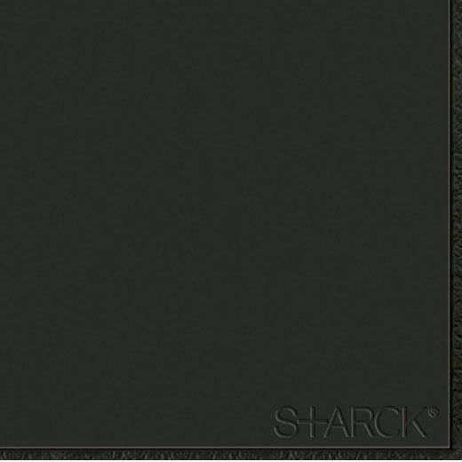 Керамическая плитка Sant Agostino Flexi 2 Logo Black B CSAF2KBL00, цвет чёрный, поверхность полированная, квадрат, 300x300