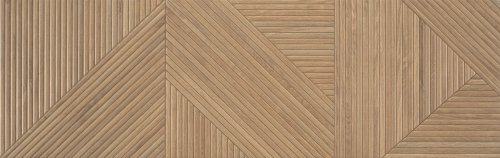 Керамическая плитка Colorker Tangram Walnut 222250, цвет коричневый, поверхность матовая, прямоугольник, 316x1000