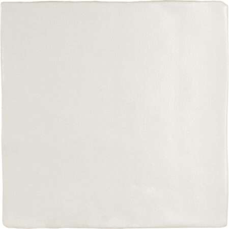Керамическая плитка Wow Mestizaje Zellige White Matt 111338, цвет белый, поверхность матовая, квадрат, 125x125
