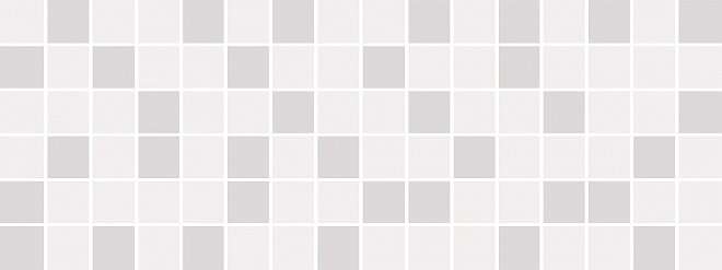 Мозаика Kerama Marazzi Декор Вилланелла мозаичный MM15000, цвет белый, поверхность глянцевая, прямоугольник, 150x400