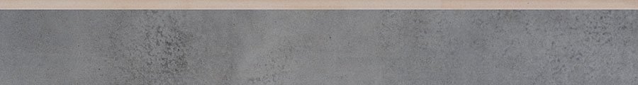 Бордюры Cerrad Limeria Steel Цоколь, цвет серый, поверхность матовая, прямоугольник, 80x597