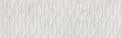 Керамическая плитка Colorker Kristalus Eternity White Brillo 223728, цвет белый, поверхность глянцевая рельефная, прямоугольник, 316x1000