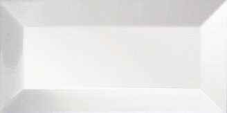 Керамическая плитка Maciej Zien Piccadilly White 4, цвет белый, поверхность глянцевая, прямоугольник, 148x298