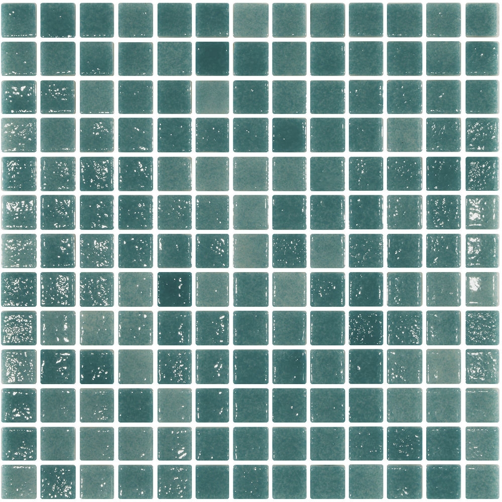 Мозаика Togama Antislip 202, цвет бирюзовый, поверхность матовая, квадрат, 340x340