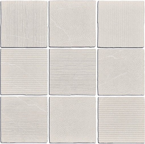 Керамогранит Wow Gea Carved Linen 120289, цвет бежевый, поверхность матовая, квадрат, 120x120