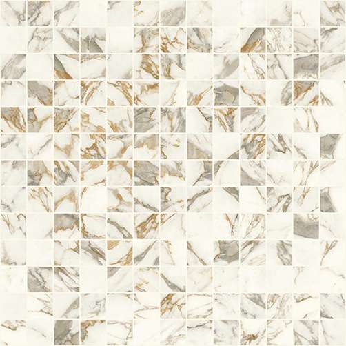 Мозаика Caesar Anima Ever Luxury Arabesque Mosaico AFFQ, цвет бежевый, поверхность полированная, квадрат, 300x300