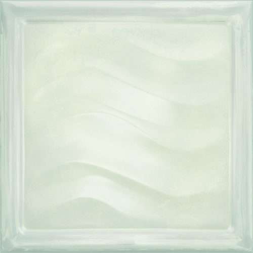 Керамическая плитка Aparici Glass White Vitro, цвет белый, поверхность глянцевая, квадрат, 201x201