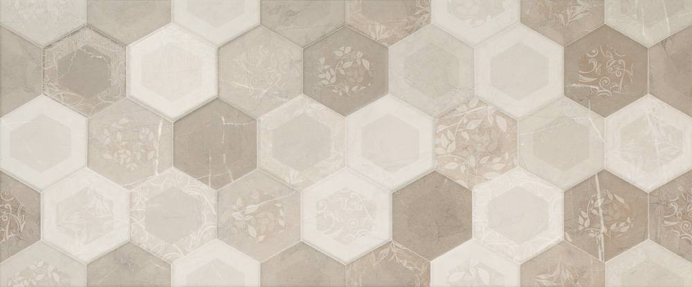 Декоративные элементы Porcelanite Dos Serie 8215 Crema Relieve Rodas, цвет коричневый бежевый, поверхность матовая, прямоугольник, 333x800