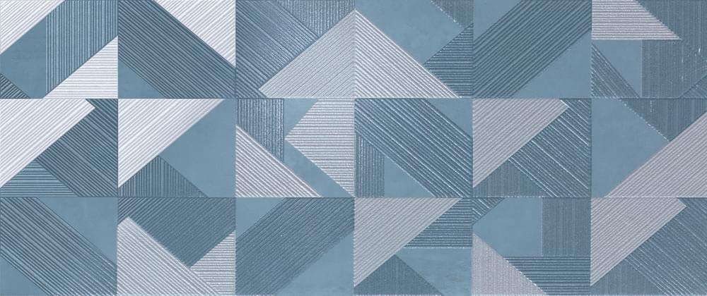 Декоративные элементы Naxos Surface Fascia Smart Rett 115302, цвет синий, поверхность матовая, прямоугольник, 250x595