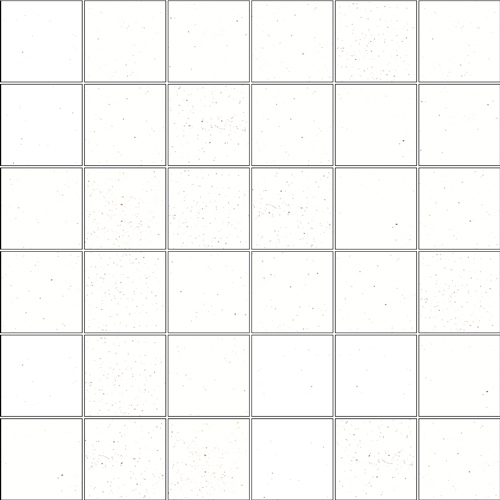 Мозаика Land Porcelanico Lookback White Lap Mos 5X5, цвет белый, поверхность лаппатированная, квадрат, 298x298